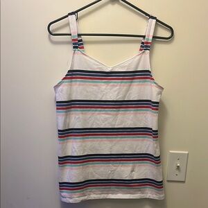 Torrid foxy wide strap Multicolor Striped tank Top size 0